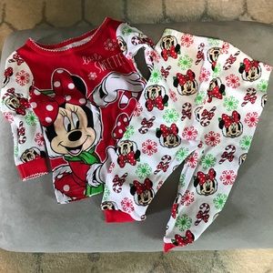 Minnie Mouse PJs - 9 M